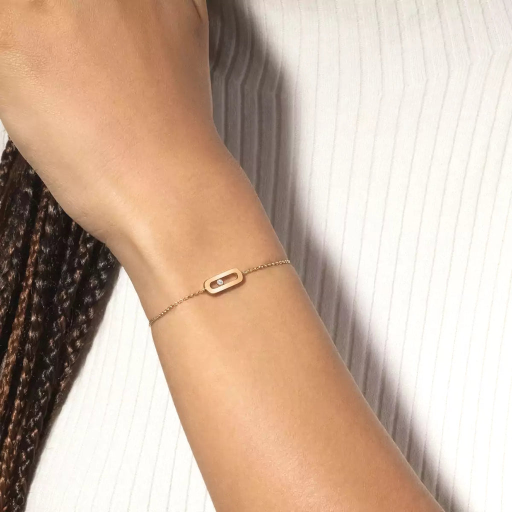 [LUXE JEWELRY]Move Uno Diamond Bracelet