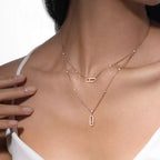 [Luxe Jewellery]  Move Uno Diamond Necklace