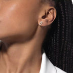 [LUXE JEWELRY]Move Uno Diamond Earrings