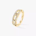 [Luxe Jewellery]  Baby Move Gold Diamond Pave_ Ring