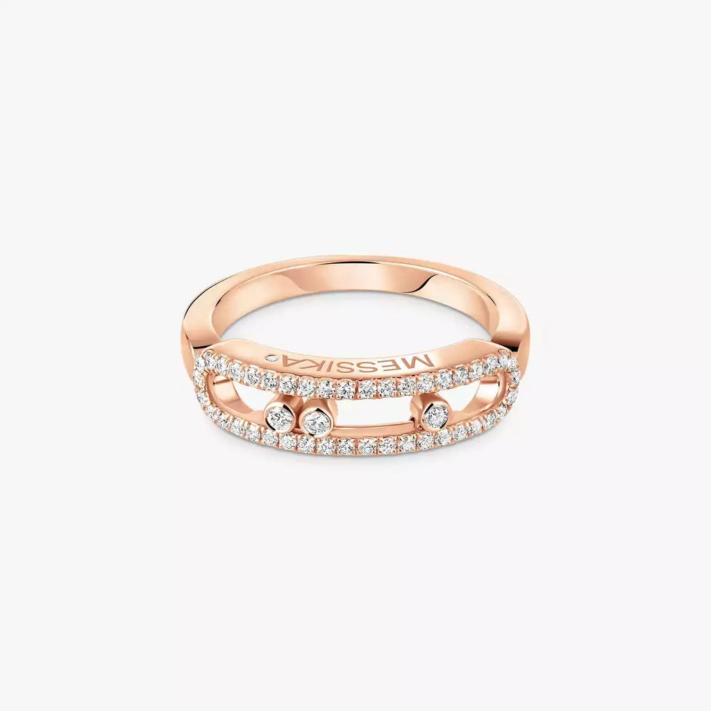 [Luxe Jewellery]  Baby Move Gold Diamond Pave_ Ring