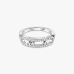 [Luxe Jewellery]  Baby Move Gold Diamond Pave_ Ring