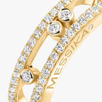 [Luxe Jewellery]  Baby Move Gold Diamond Pave_ Ring