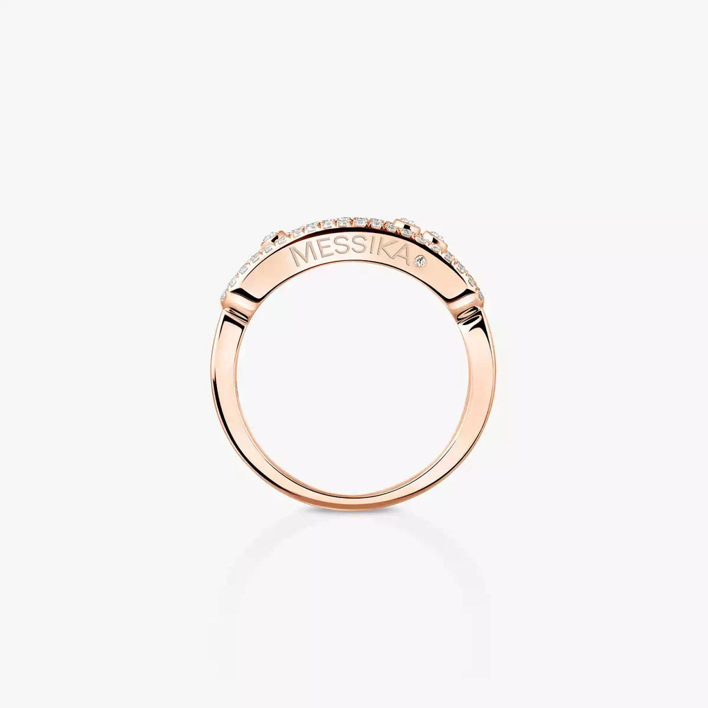 [Luxe Jewellery]  Baby Move Gold Diamond Pave_ Ring