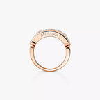 [Luxe Jewellery]  Move Gold Diamond Pave_ Ring