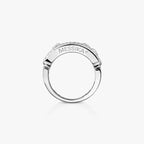 [LUXE JEWELRY] Move Gold Diamond Pave_ Ring