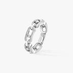 [Luxe Jewellery] Move Link Pave_-Set Diamond Ring in Gold