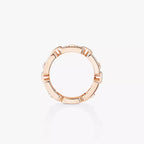 [LUXE JEWELRY]Move Link Pave_-Set Diamond Ring in Gold