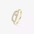[Luxe Jewellery] Move Uno Diamond Ring in Gold
