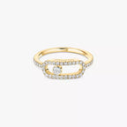 [Luxe Jewellery] Move Uno Diamond Ring in Gold