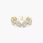 [LUXE JEWELRY]Diamond Wedding Ring My Twin