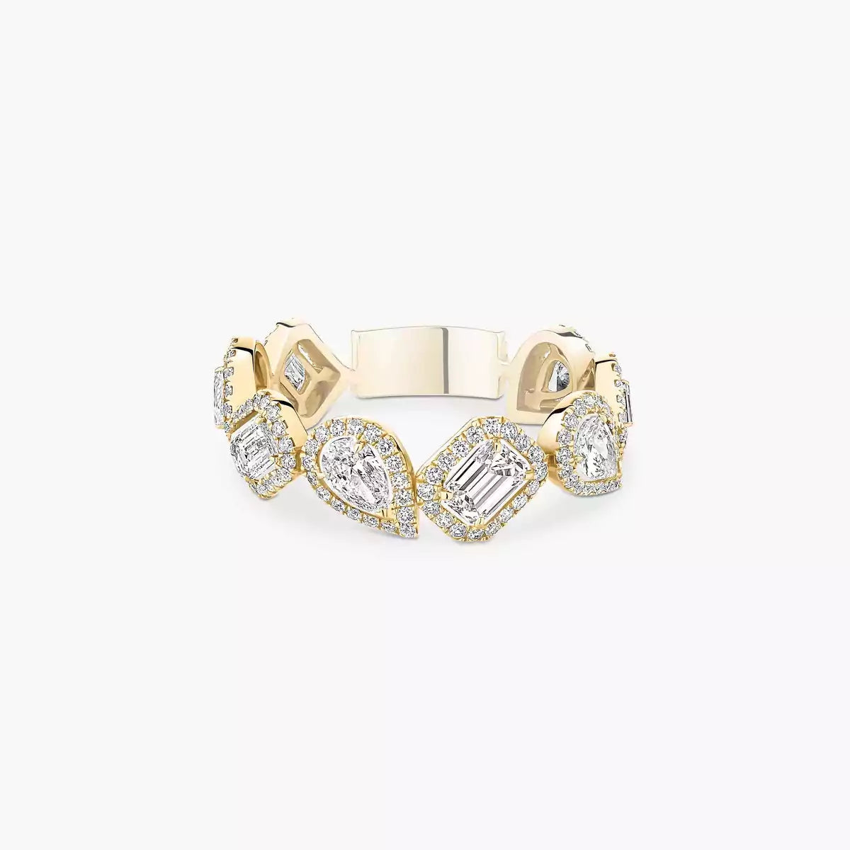 [LUXE JEWELRY]Diamond Wedding Ring My Twin