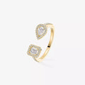 [Luxe Jewellery] My Twin Toi Gold Diamond Ring