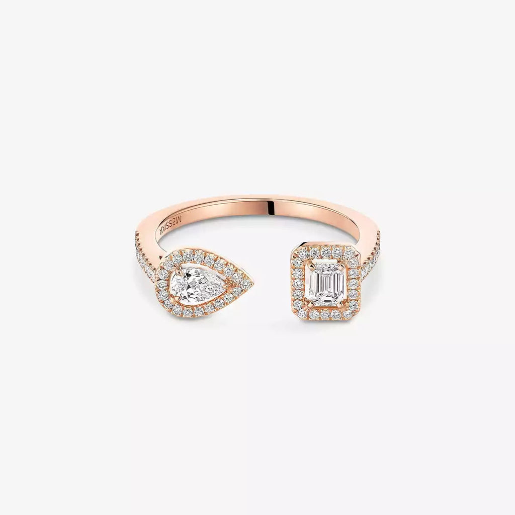 [LUXE JEWELRY]My Twin Toi Gold Diamond Ring