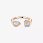 [LUXE JEWELRY]My Twin Toi Gold Diamond Ring