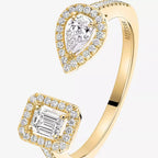 [Luxe Jewellery] My Twin Toi Gold Diamond Ring