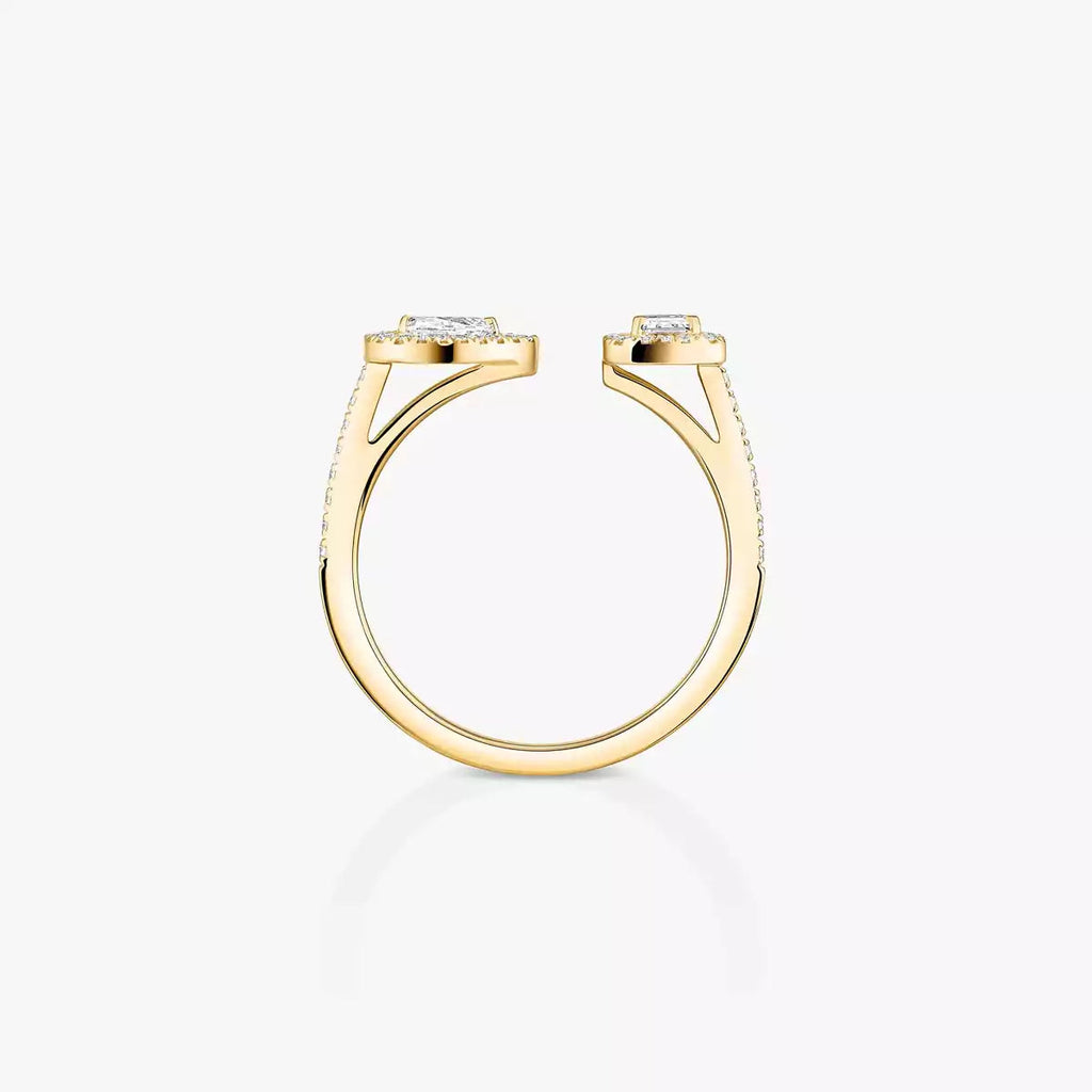 [LUXE JEWELRY]My Twin Toi Gold Diamond Ring