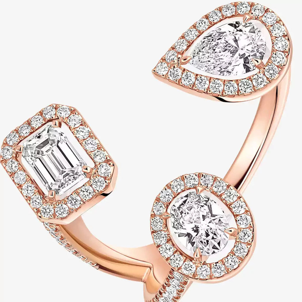 [[Luxe Jewellery]  Diamond Ring 0,25ct My Twin Trilogy