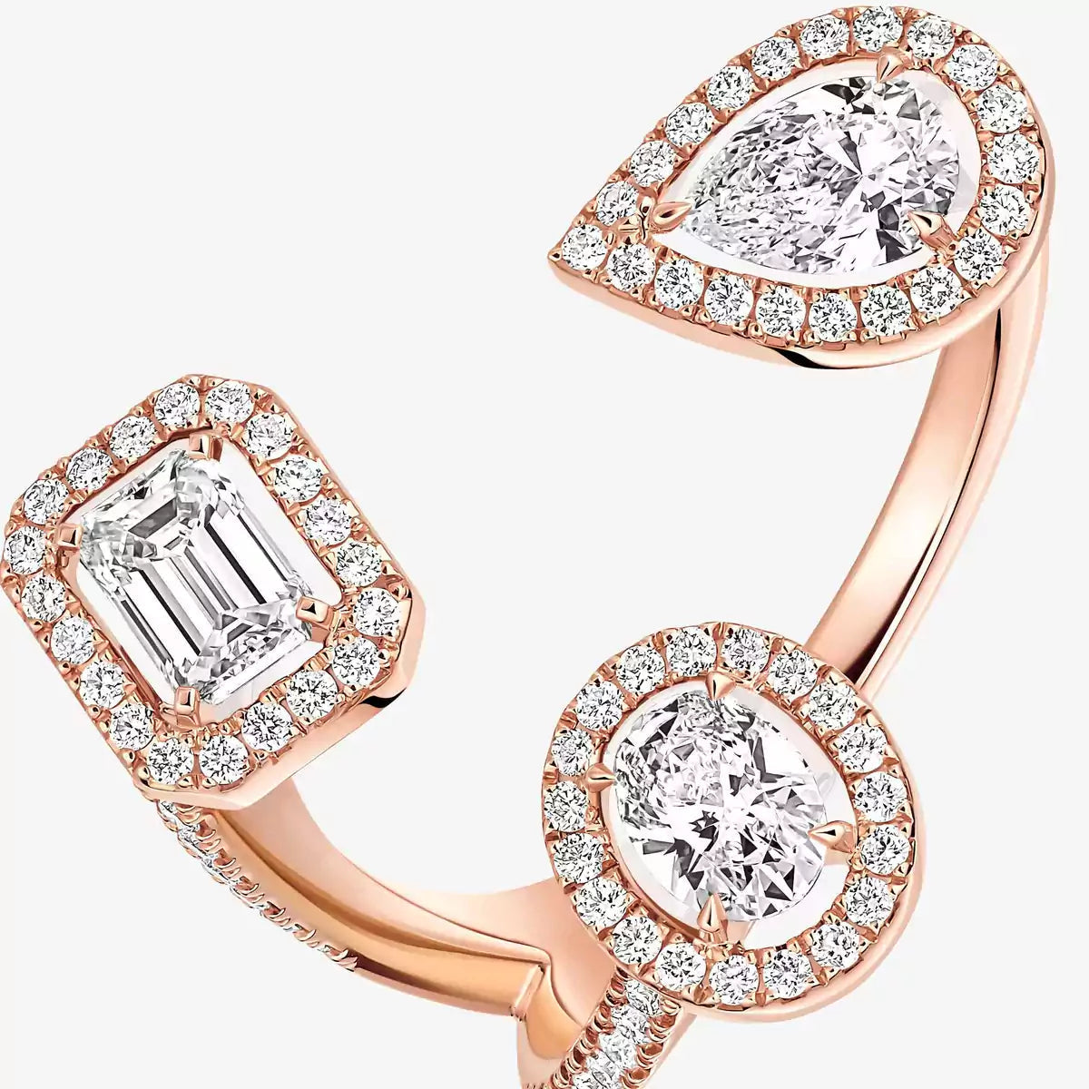 [[Luxe Jewellery]  Diamond Ring 0,25ct My Twin Trilogy