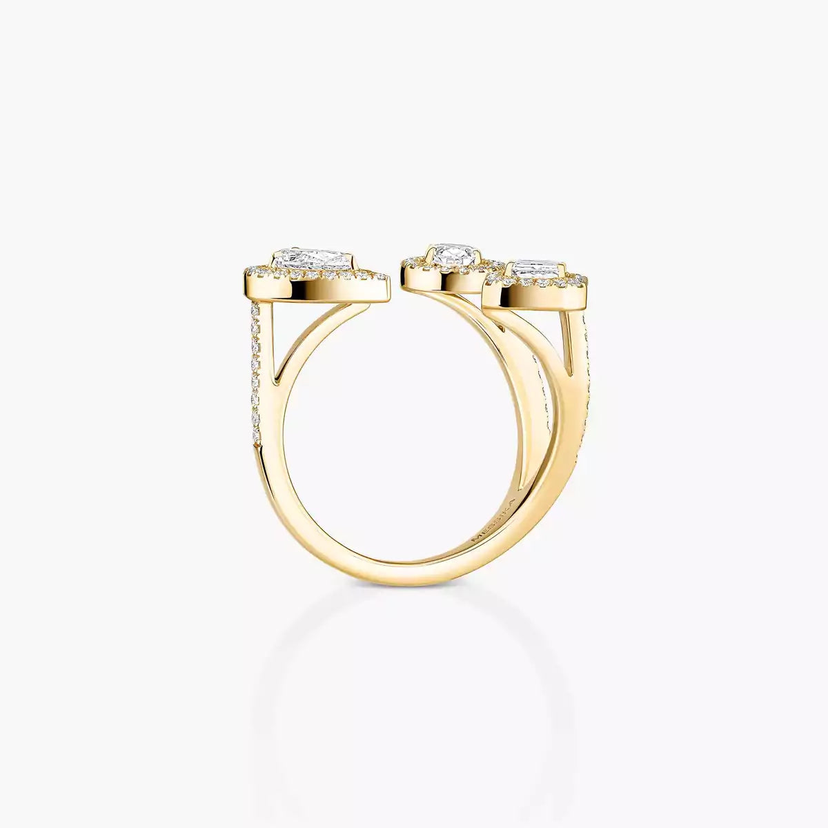 [[LUXE JEWELRY] Diamond Ring 0,25ct My Twin Trilogy