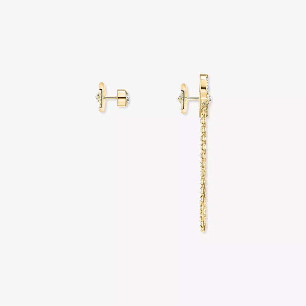[LUXE JEWELRY]Move Uno Diamond Earrings