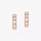 [Luxe Jewellery] Diamond Pave_ Hoop Earrings Move
