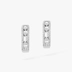 [Luxe Jewellery] Diamond Pave_ Hoop Earrings Move