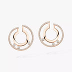 [Luxe Jewellery] Move Romane Small Diamond Hoop Earrings