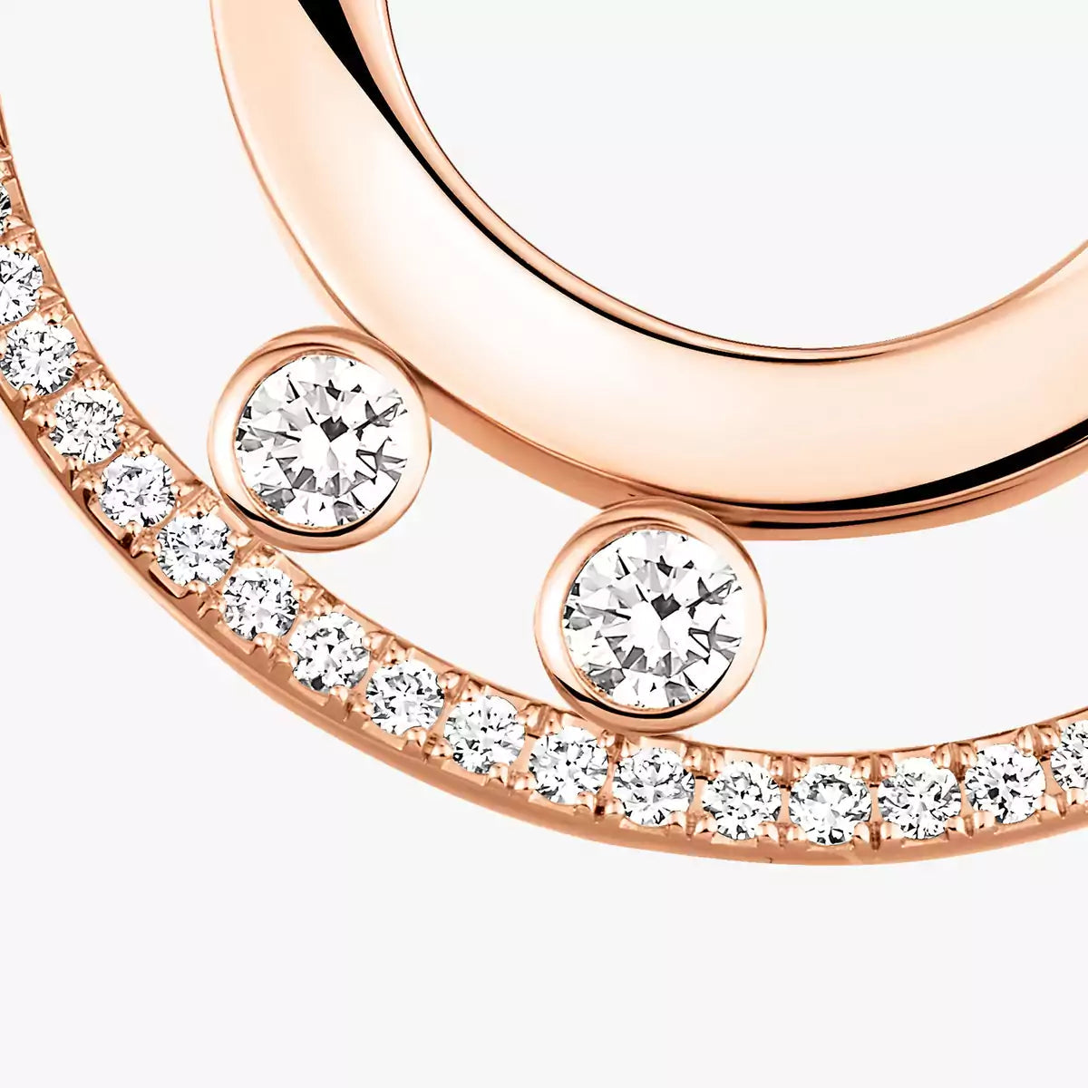 [Luxe Jewellery] Move Romane Small Diamond Hoop Earrings