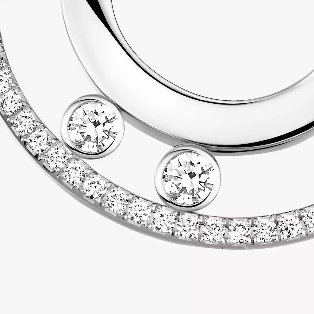 [Luxe Jewellery] Move Romane Small Diamond Hoop Earrings