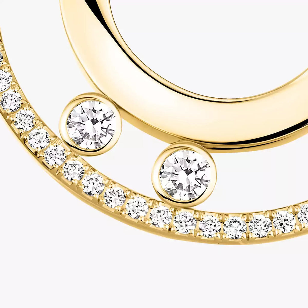 [Luxe Jewellery] Move Romane Small Diamond Hoop Earrings