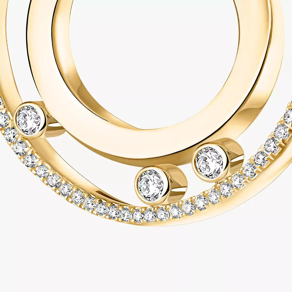 [Luxe Jewellery] Move Romane Small Diamond Hoop Earrings