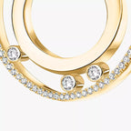 [Luxe Jewellery] Move Romane Small Diamond Hoop Earrings