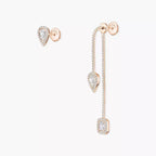 [Luxe Jewellery] Diamond Drop Earrings My Twin