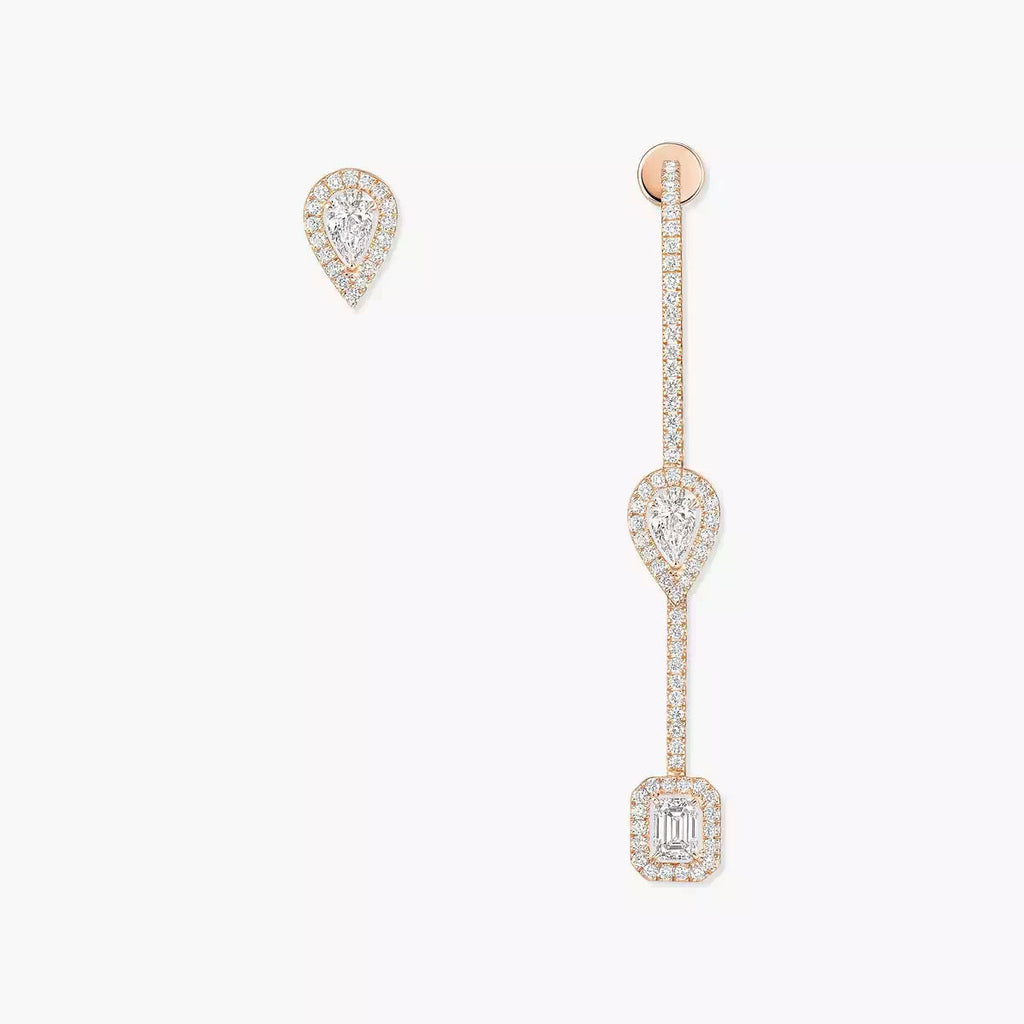 [Luxe Jewellery] Diamond Drop Earrings My Twin