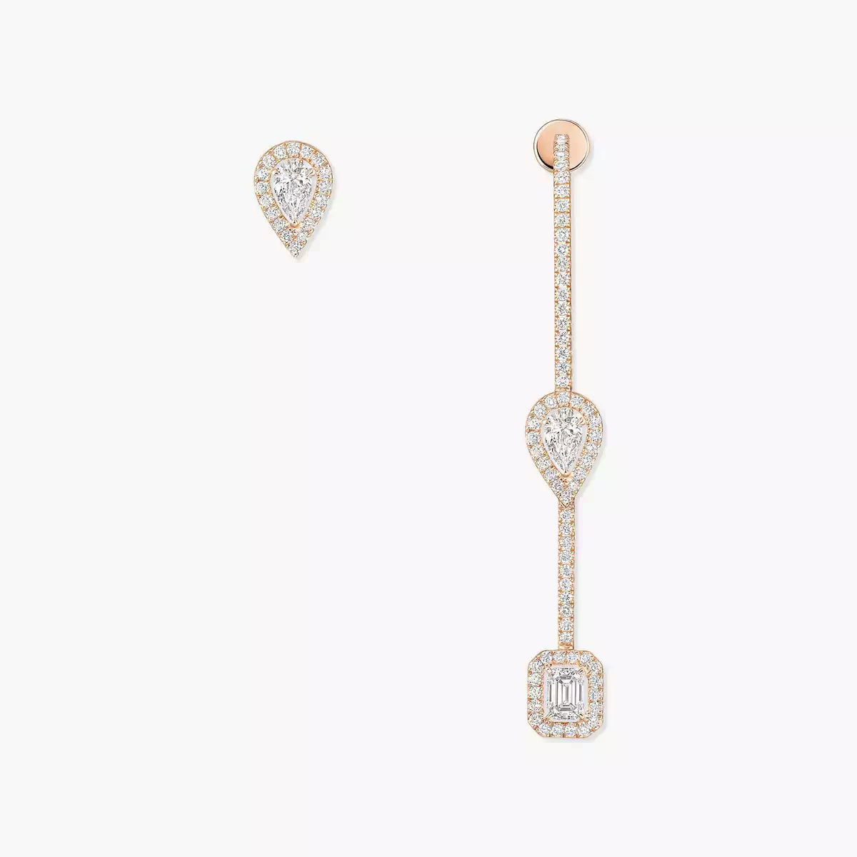 [Luxe Jewellery] Diamond Drop Earrings My Twin