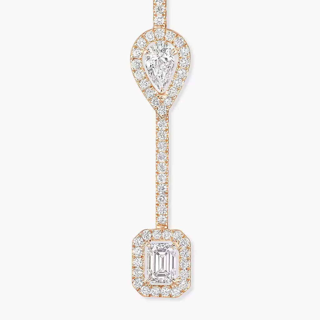 [Luxe Jewellery] Diamond Drop Earrings My Twin