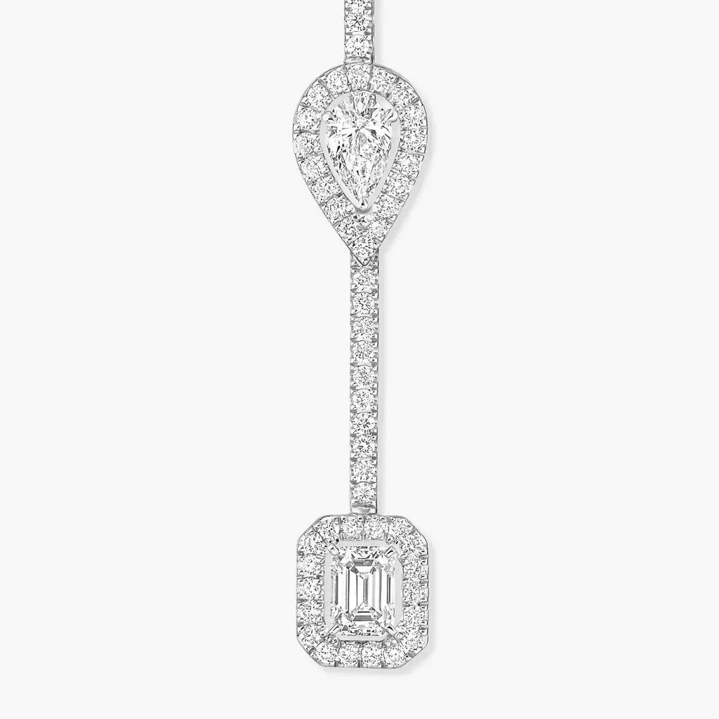 [Luxe Jewellery] Diamond Drop Earrings My Twin