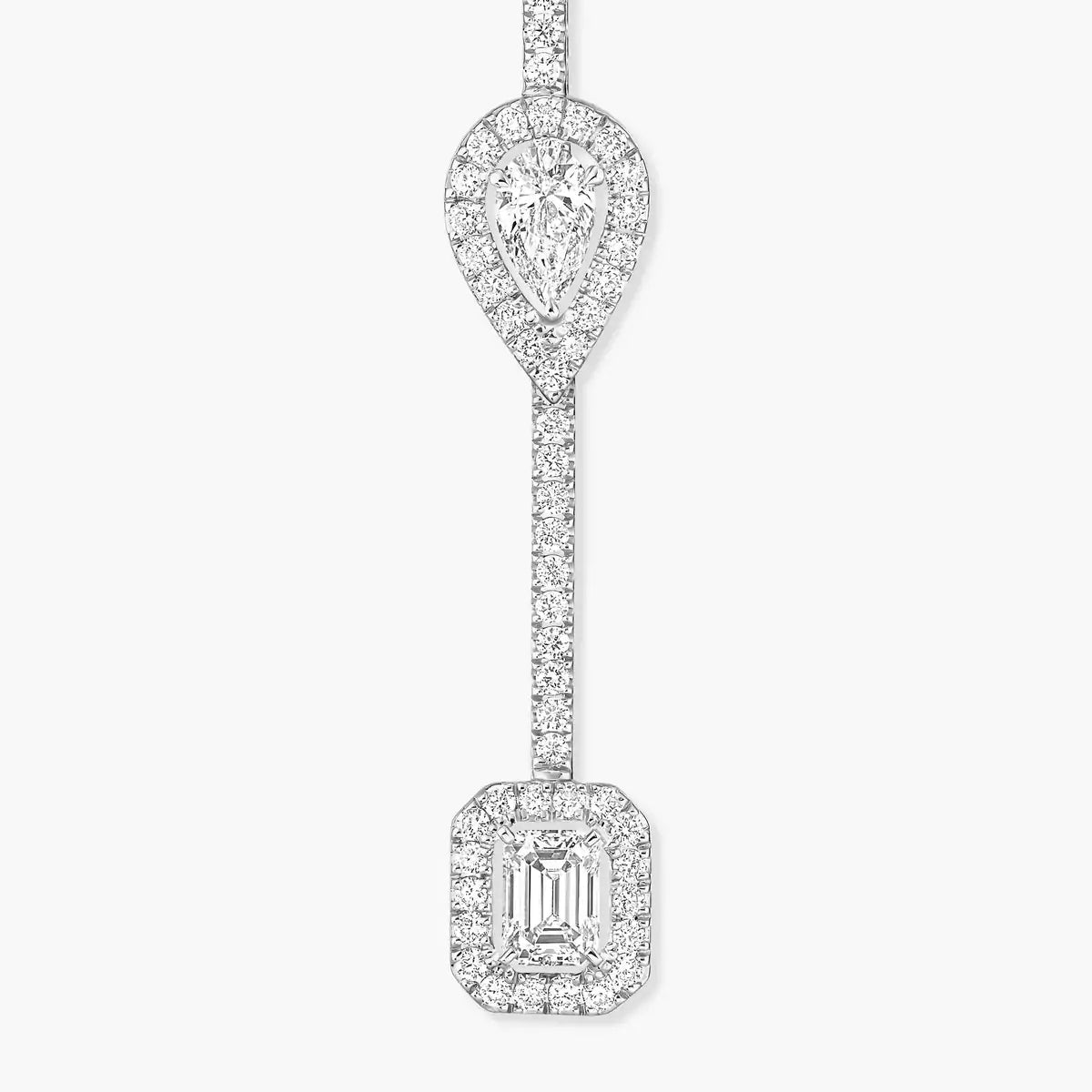 [Luxe Jewellery] Diamond Drop Earrings My Twin