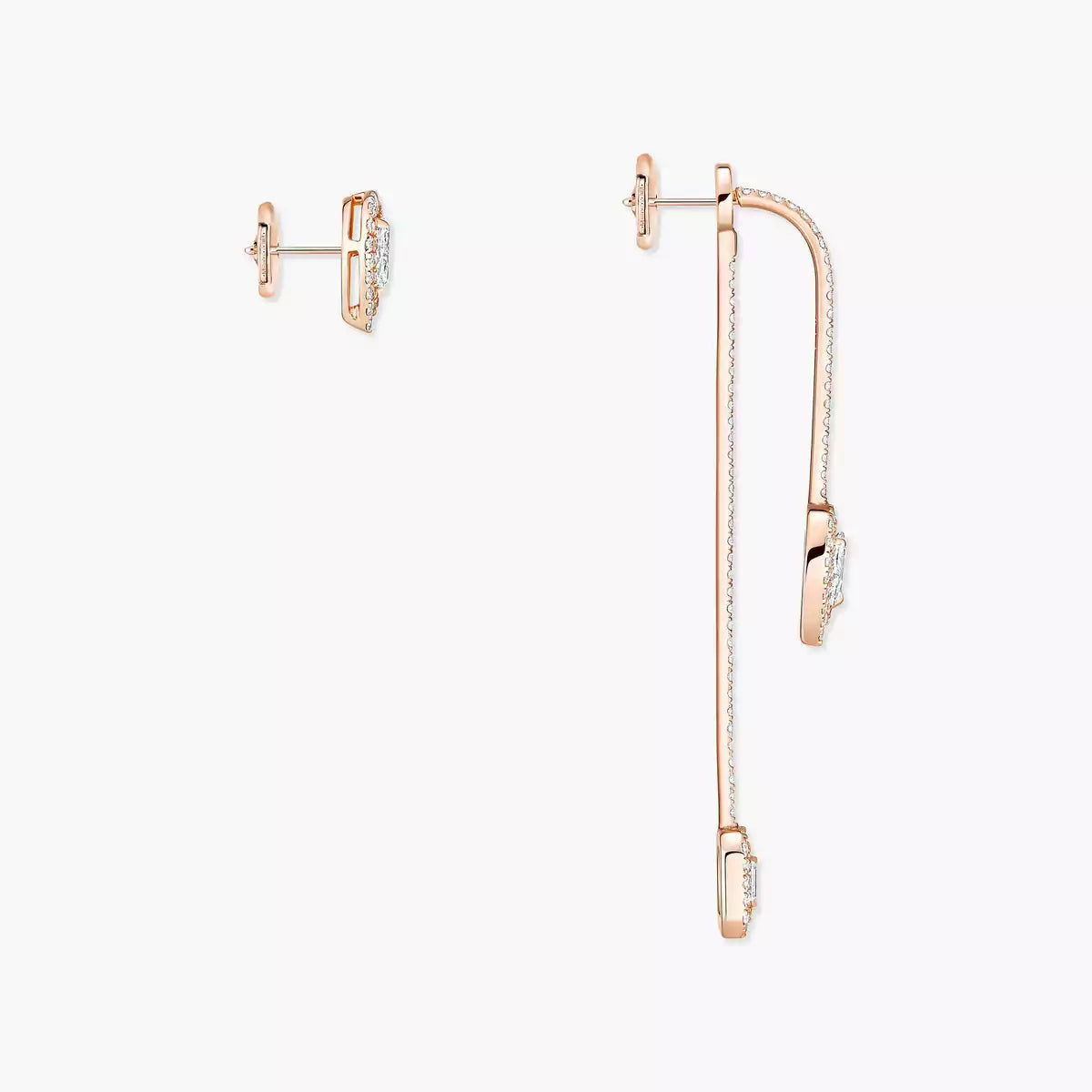 [Luxe Jewellery] Diamond Drop Earrings My Twin