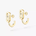 [Luxe Jewellery] Diamond Mini Hoop Earrings Move Classique