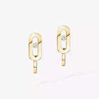 [LUXE JEWELRY]Diamond Mini Hoop Earrings Move Classique