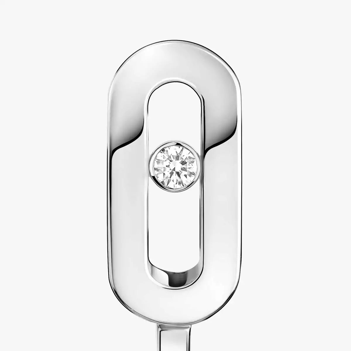 [Luxe Jewellery] Diamond Mini Hoop Earrings Move Classique