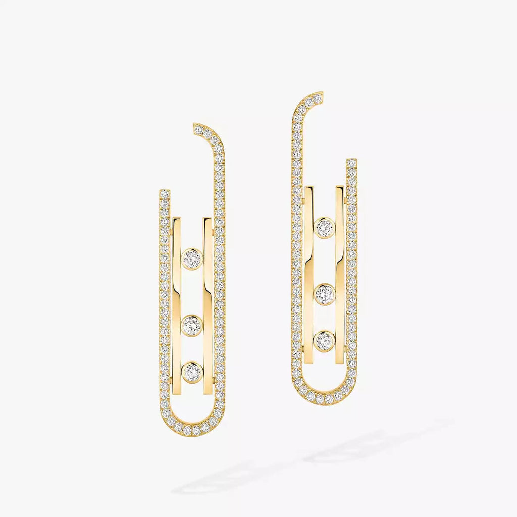 [Luxe Jewellery] Diamond Pendant Earrings Move 10Th