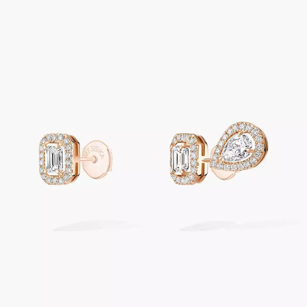 [Luxe Jewellery] Diamond Earrings 0,10ct My Twin 1+2