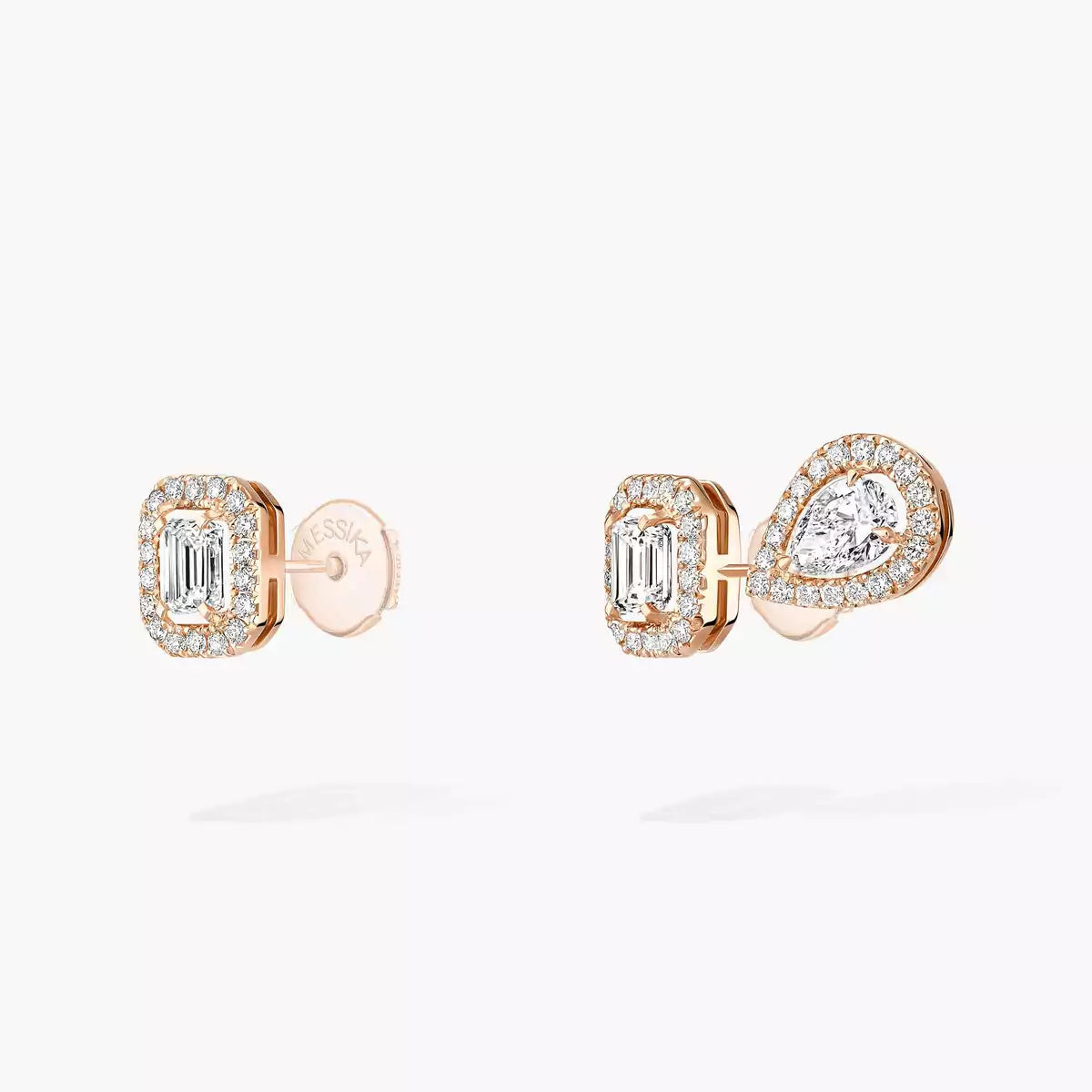 [Luxe Jewellery] Diamond Earrings 0,10ct My Twin 1+2