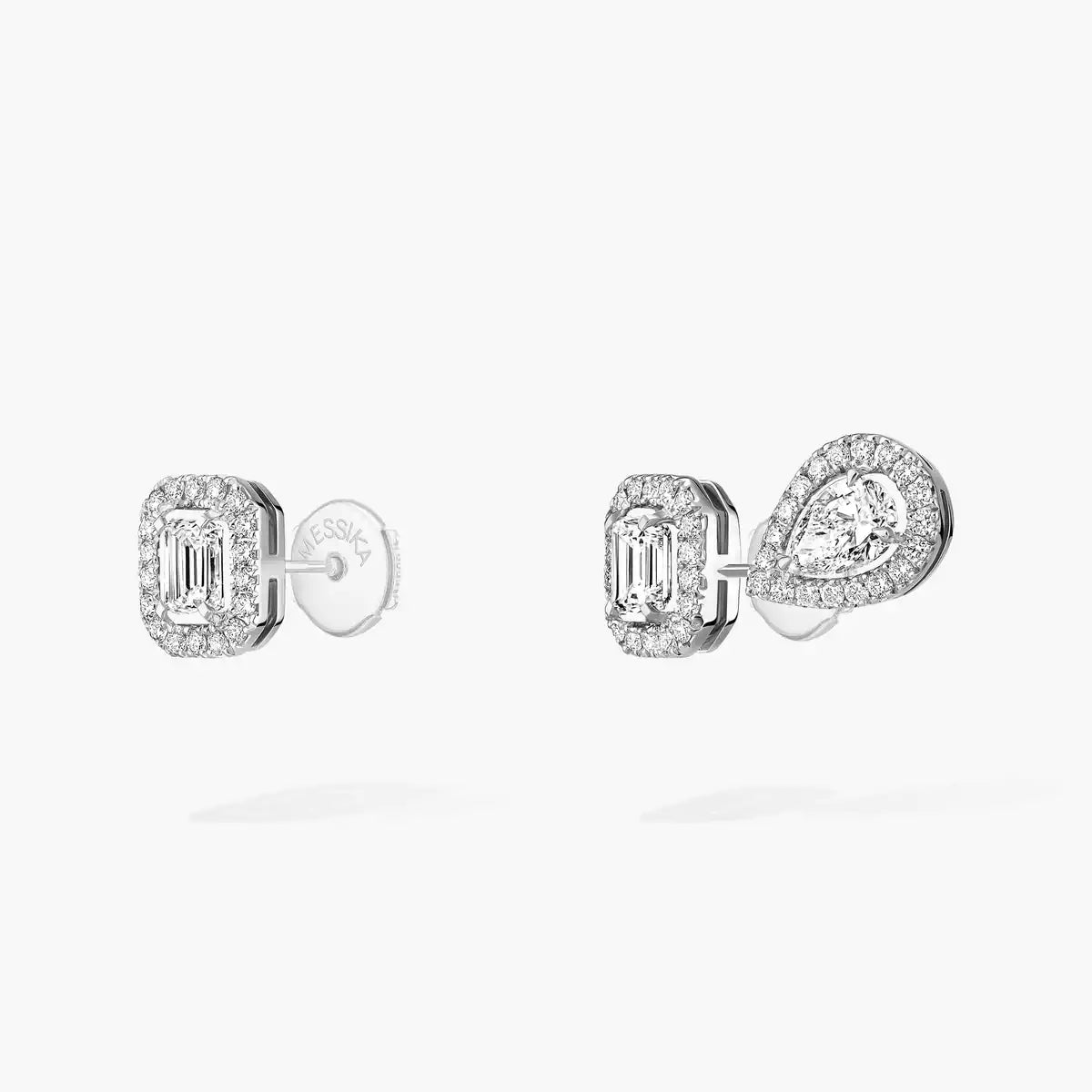 [Luxe Jewellery] Diamond Earrings 0,10ct My Twin 1+2