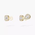 [Luxe Jewellery] Diamond Earrings 0,10ct My Twin 1+2