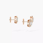 [Luxe Jewellery] Diamond Earrings 0,10ct My Twin 1+2