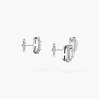 [LUXE JEWELRY]Diamond Earrings 0,10ct My Twin 1+2